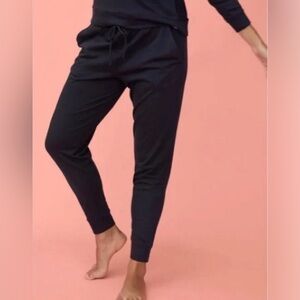 NWT Thirdlove Weekend French Terry Jogger in Black